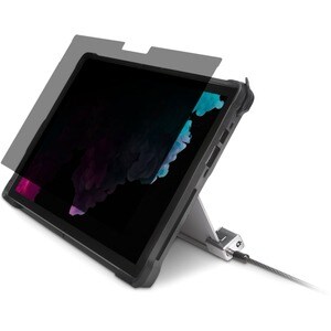 Kensington Keyed Cable Lock for Surface Pro and Surface Go - 1.80 m Cable - Keyed Lock - Black, Silver - Carbon Steel - Fo
