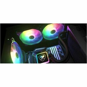 COUGAR Archon 2 CGR-5CC5B-G-RGB Gabinete para computadora gamer - Mini ITX, Micro ATX, ATX Placa base admitida - Media Tor