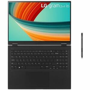 LG gram 16T90R-G.AA75B 40.6 cm (16") Touchscreen Convertible 2 in 1 Notebook - WQXGA - Intel Core i7 13th Gen i7-1360P - I