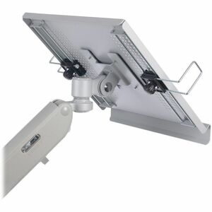 Tripp Lite series DDR1732NBMTAA Clamp Mount for Notebook, Monitor, Flat Panel Display, HDTV - Silver  - 1 Display(s) Suppo