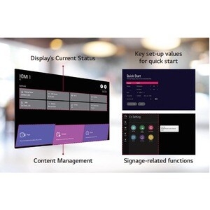LG 55VL5F 139.7 cm (55") LCD Digital Signage Display - Energy Star - 1920 x 1080 - LED - 500 cd/m² - 1080p - USB - HDMI - 
