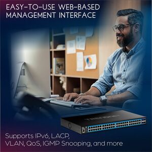 TRENDnet TEG-3524S 48 Ports Manageable Ethernet Switch - Gigabit Ethernet, 10 Gigabit Ethernet - 1000Base-T, 10GBase-X - T