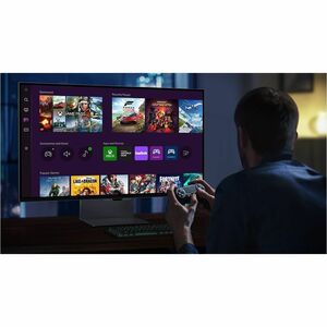 Samsung ViewFinity S9 S27C902PAU 27" Class Webcam 5K LCD Monitor - 16:9 - Silver - 68.6 cm (27") Viewable - In-plane Switc