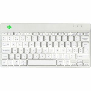 R-Go Compact Break ergonomic keyboard, QWERTY (US) - bluetooth, white