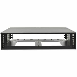 Tripp Lite by Eaton SmartRack SRWO2UBRKT 2U Wall Mountable Enclosed Cabinet Rack Mount Enclosure for LAN Switch, Patch Pan