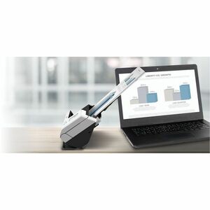 Epson DS-C480W Sheetfed Scanner - 600 dpi Optical - 10-bit Color - 30 ppm (Mono) - 30 ppm (Color) - Duplex Scanning - USB