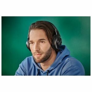 Panasonic RB-HX220B Wireless Over-the-ear Stereo Headset - Black - Binaural - Ear-cup - Bluetooth