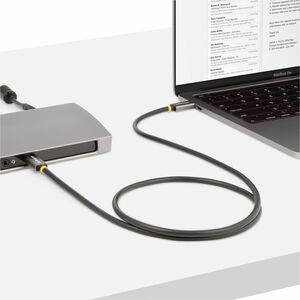 StarTech.com 91,44 cm Koaxial Datentransferkabel - 1 - Cable for Speichergerät, Dock, Notebook, MacBook, Wandakku, Docking
