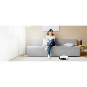 Tapo RV30 Plus Robot Vacuum/Mop - 1.06 gal (4000 mL) - Bagged - 10.14 fl oz (300 mL) Water Tank Capacity - Brush - Carpet 