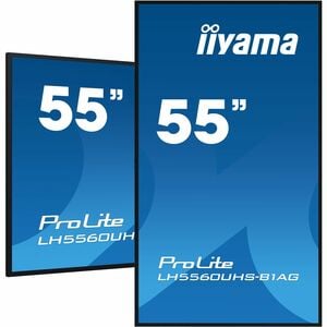 iiyama ProLite LH5560UHS-B1AG 1386,84 mm 4K UHD LCD Digital-Signage-Display - 24 Stunden/7 Tage Betrieb - Vertical-Alignme