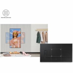 Samsung QM43C 1079.50 mm LCD Digital Signage Display - 24 Hours/7 Days Operation - Energy Star - In-plane Switching (IPS) 
