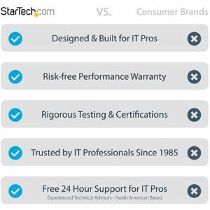StarTech.com Cavo Thunderbolt 4 da 1m - 40Gbps - PD 100W - Cavo Video 4K/8K Certificato Intel, Compatibile con USB4 e 3.2/