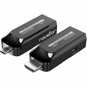 TrueReach 4K@120Hz USB-C HDMI Extender over CAT6/CAT6a/Cat7 Ethernet Cable - USB 3.1 Type C Transmitter & HDMI Receiver - 