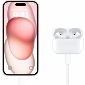 Apple iPhone 15 128 GB Smartphone - 15.5 cm (6.1") OLED 2556 x 1179 - Hexa-core (EverestDual-core (2 Core) 3.46 GHz + Sawt