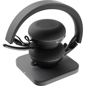 Logitech Zone Wireless Plus Wireless On-ear Stereo Headset - Binaural - Ear-cup - 3000 cm - Bluetooth - Noise Cancelling, 