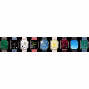 Apple Watch Series 9 Smart Watch - 4.50 cm (1.77") Case Height - 3.80 cm (1.50") Case Width - Silver Case Color - Storm, B