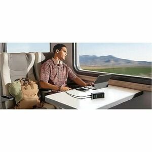 ANKER Prime 12,000mAh Power Bank - For iPhone, MacBook - 12000 mAh - 130 W - 2 x USB - Black