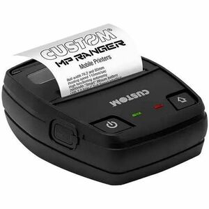 Custom MP RANGER Mobile Direct Thermal Printer - Monochrome - Receipt Print - USB - Serial - Bluetooth - Wireless LAN - Ba
