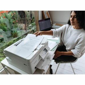 Stampante multifunzione a getto di inchiostro Canon PIXMA TS7750I Wireless - Colore - Bianco - Cloud/fotocopiatrice/stampa