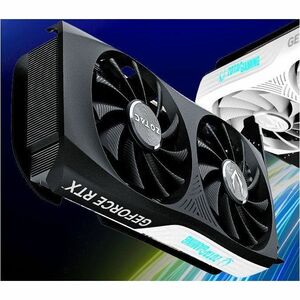 Zotac NVIDIA GeForce RTX 4060 Graphic Card - 8 GB GDDR6 - 7680 x 4320 - 2.46 GHz Boost Clock - 128 bit Bus Width - PCI Exp