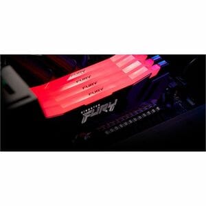 Kingston FURY Renegade 32GB DDR4 SDRAM Memory Module - For Motherboard - 32 GB (1 x 32GB) - RGB - DDR5-6400/PC5-51200 DDR5
