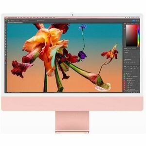Apple iMac MQRT3KS/A All-in-One Computer - Apple M3 - 8 GB - 256 GB SSD - 61 cm (24") 4.5K - Desktop - Pink - Apple M3 Chi