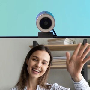 BenQ ideaCam S1 Pro - Webcam - 8 Megapixel - 30 fps - Schwarz - USB 2.0 - 3264 x 1836 Pixel Videoauflösung - Autofokus - 7