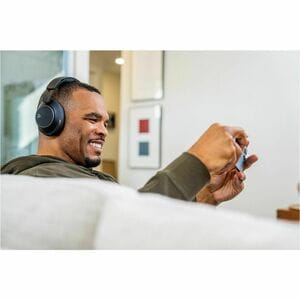 Poly Voyager Surround 80 UC Kabel/Kabellos Über das Ohr, Kopfbügel, Auf den Ohren Stereo Headset - Schwarz - Microsoft-Tea
