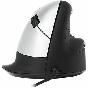 R-Go HE Break Vertical mouse Maus - USB-Typ C - Optisch - 5 Taste(n) - Schwarz - Kabel - 2400 dpi Auflösung - Scroll-Rad -