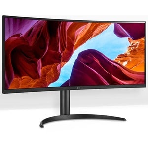 LG 34WQ75C-B 34IN 5MS 60HZ 21:9 CURVED ULTRAWIDE QHD 3440X1440 MONITOR HDMI2.0 DP1.4 USB-C RJ45 HDR10 SPKS HAS 3 YEARS WAR