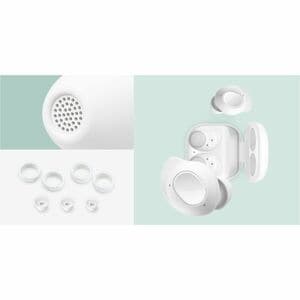 Samsung Galaxy Buds FE True Wireless Earbud Stereo Earset - Mystic White - Bixby - Binaural - In-ear - Bluetooth - Noise C