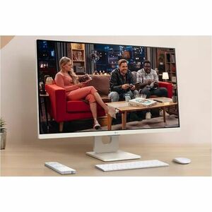 LG 27SR50F-W 27" (68.6 cm) Class Full HD Smart LCD Monitor - 16:9 - 27" (68.6 cm) Viewable - In-plane Switching (IPS) Tech