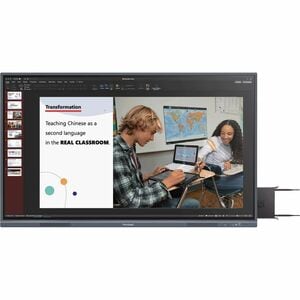 ViewSonic ViewBoard IFP7533-N 1.91 m (75") 4K UHD LCD Collaboration Display - ARM Cortex A55 - 4 GB DDR4 SDRAM - Ultra Fin