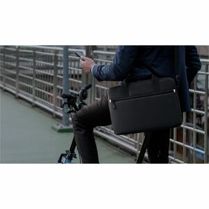 Dell EcoLoop Essential Carrying Case (Briefcase) for 35.6 cm (14") to 40.6 cm (16") Notebook, Accessories - Black - Anti-s