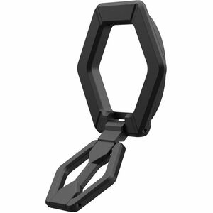 Urban Armor Gear Magnetic Ring Stand - Black/Black - Landscape, Vertical - Metal - Black - Magnetic, Kickstand, 360° Rotat