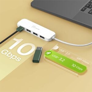 j5create JCH341EW-N USB Hub - USB Type C - 4 Total USB Port(s)