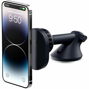 iOttie Velox Induction Charger - Black - For iPhone - Input connectors: USB - Windshield Mounting, Magnetic, MagSafe Techn