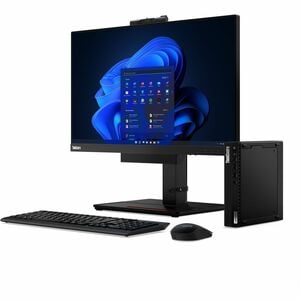 Lenovo ThinkCentre M70q Gen 4 12E3000CSP Desktop Computer - Intel Core i5 13th Gen i5-13400T - 16 GB - 512 GB SSD - Tiny -