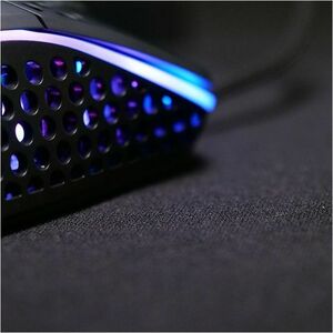 XTRFY GP4 XG-GP4-L-BLACK Large Gaming Mouse Pad - 400 mm x 460 mm x 4 mm Dimension - Black - Rubber - Anti-slip - Mouse