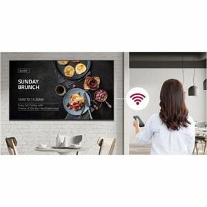 LG 55UL3J-N UHD Standard Signage - 55" LCD - Advanced Super Dimension Switch ( ADS ) - 16 Hours/ 7 Days Operation - 3840 x