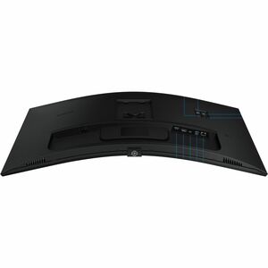 Samsung S34C652UAU 34" Class UW-QHD Curved Screen LED Monitor - 21:9 - Vertical Alignment (VA) - LED Backlight - 3440 x 14