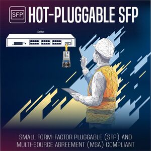 TRENDnet SFP - TAA-konform - für Datenvernetzung, Optisches Netzwerk - Glasfaserleitung - 1310 nm Wavelength - Singlemode 