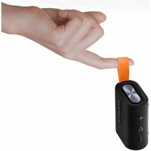 MI MDZ-37-DB Portable Bluetooth Speaker System - 5 W RMS - Black - 100 Hz to 20 kHz - Battery Rechargeable - 1