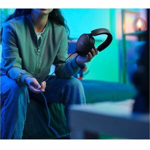 Casque de jeu Trust Fayzo 490 - Filaire - Design Supra-auriculaire - Stéréo - Couleur Noir - Binaural - Contour d'Oreille 