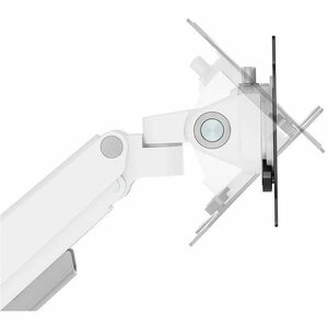 Neomounts NEXT Slim Mounting Arm for Flat Panel Display, Curved Screen Display, Monitor, Display Screen - White - Height A