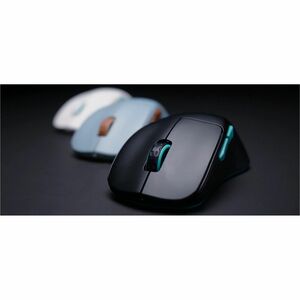 CHERRY XTRFY M64 Gaming-Maus - Funkfrequenz - USB - Schwarz - Kabel/Drahtlos - 2,40 GHz - wiederaufladbar - Symmetrisch - 