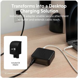 Adaptateur secteur Hyper HyperJuice - 100 W - 1 USB - 3 USB Type-C - Pour Ordinateur Portable, Smartphone, Tablette PC, Ca