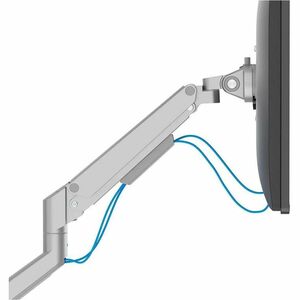 Neomounts NEXT Slim Mounting Arm for Display Screen, Flat Panel Display, Curved Screen Display, Monitor - Silver - Height 