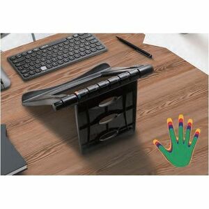Kensington SmartFit Easy Riser Kühlständer - Biszu 43,2 cm (17 Zoll) Bildschirmgröße Notebook Unterstützung - Schwarz - AB