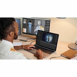 j5create Wormhole Switch JCH462 USB Hub - USB Type C, USB Type A - 640 MB/s - Notebook, Keyboard, Mouse, Desktop, Tablet, 